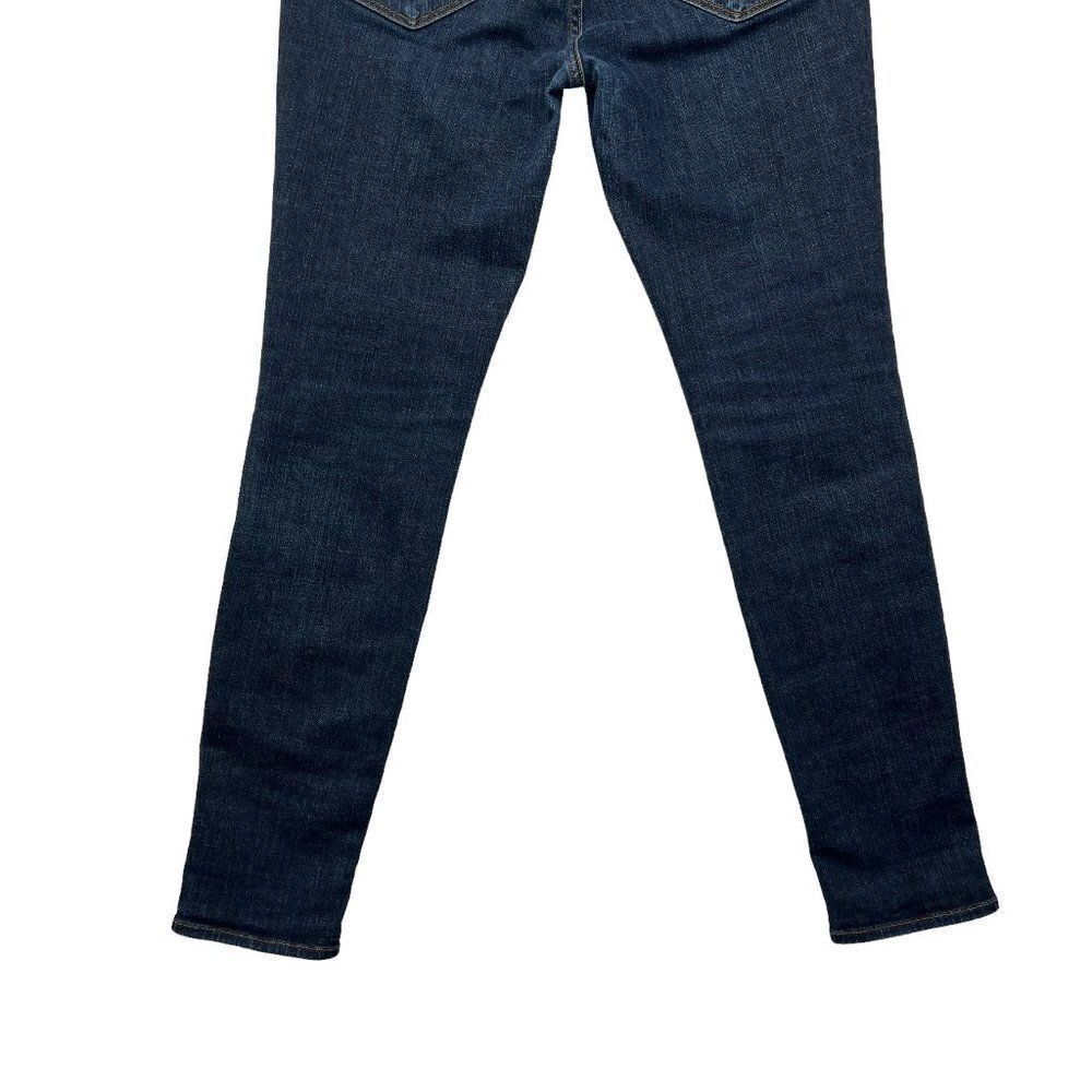 J. Brand Jeans Women's Size 30 Dark Wash Mid-Rise Denim Skinny Jeans - Picture 7 of 11